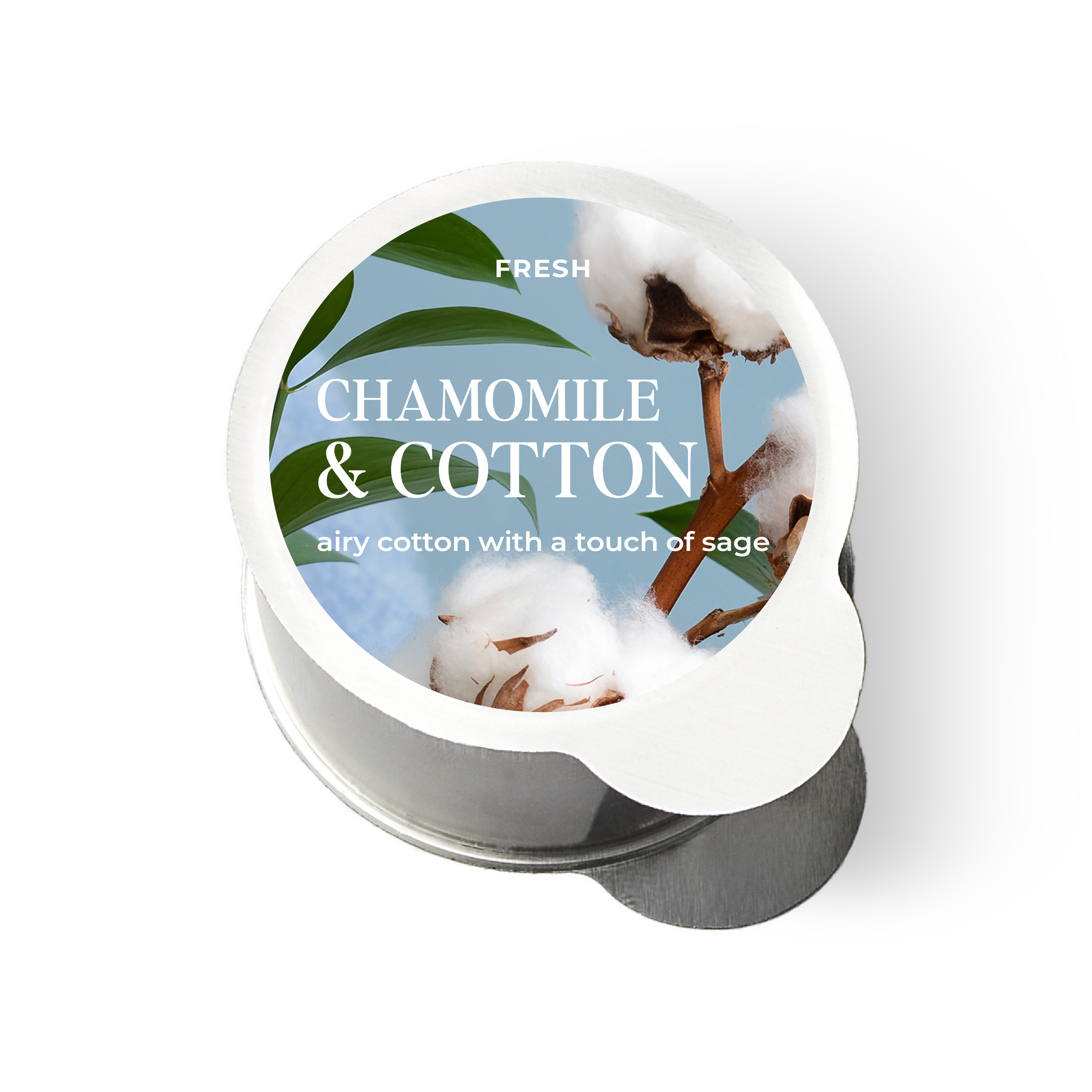 Chamomile & Cotton Pod